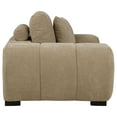 thumbnail image 6 of Octavia Upholstered Track Arm Accent Chair Camel, 6 of 8