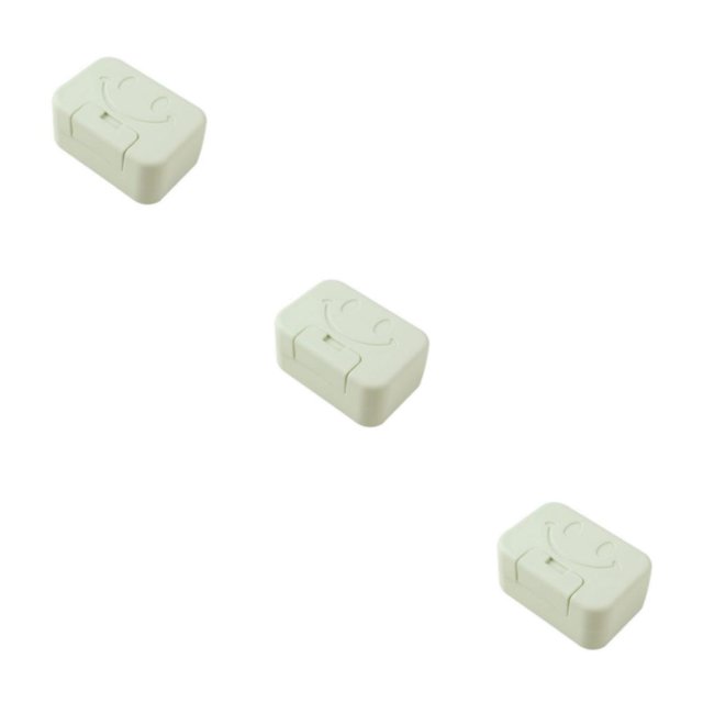 Yuarrent Contenedor de caja de jabón de viaje, soporte para baño, con tapa sellada a prueba de fugas, conveniente para accesorio de Type1 NO1