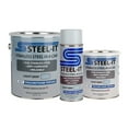 thumbnail image 2 of Steel-It 1051Q Polyurethane Topcoat, Weldable, Superior Anticorrosion Coating - Light Gray (6 Quarts), 2 of 2