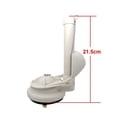 thumbnail image 2 of Vankz 3inch(8cm) Big Diameter Chain Lavatory Toilet Valve Suitable For One-piece Toilet, 2 of 6