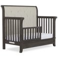 thumbnail image 2 of Evolur Convertible Crib Toddler Guard Rail in Smokey Brushed Grey, 2 of 3