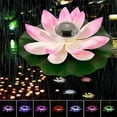 thumbnail image 4 of Luz de Noche TANGJMXG LED Solar Flor de Loto Flotante, 4 of 5