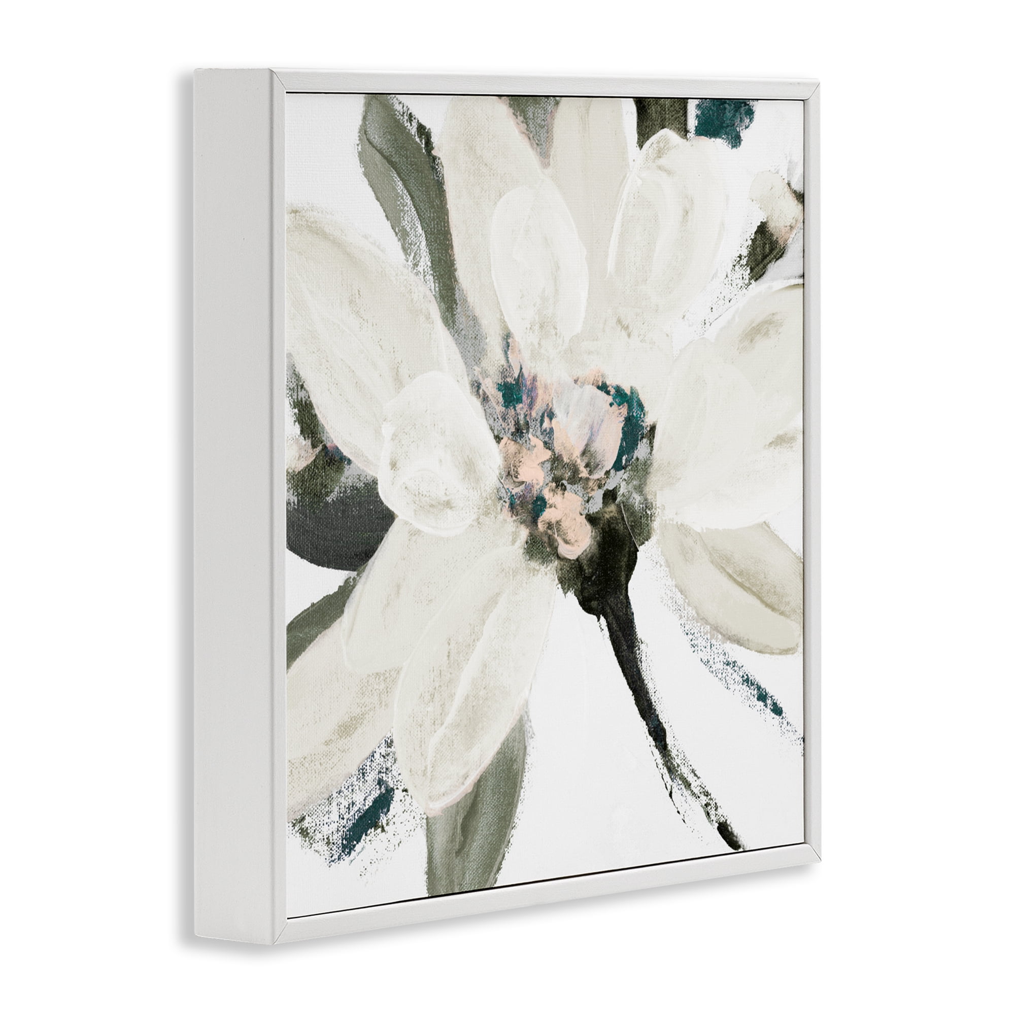 Stupell Industries Naturally Blooming Botanical White Framed Giclee Art, design by Lanie Loreth