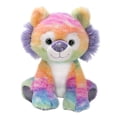 thumbnail image 2 of Plush Gear Rainbow Sherbet Tiger Plush Toy 10.5” Sitting Stuffed Animal Soft Cuddly Gift for Kids, 2 of 2