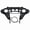 Black Inner Fairing, variant on Motorcycle ABS Batwing Inner Outer Fairing For Harley Touring Electra Glide Street Glide 1996-2013
