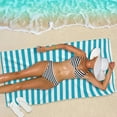 thumbnail image 6 of WEGFTDUOP Beach Towel Oversized Striped Pool Towel Adult Men And Women Swimming Travel Towel, 6 of 6