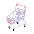 thumbnail image 1 of Chariot de Courses Miniature Jouet de Simulation Boîtes de Rangement Cadeau pour Filles, 1 of 8