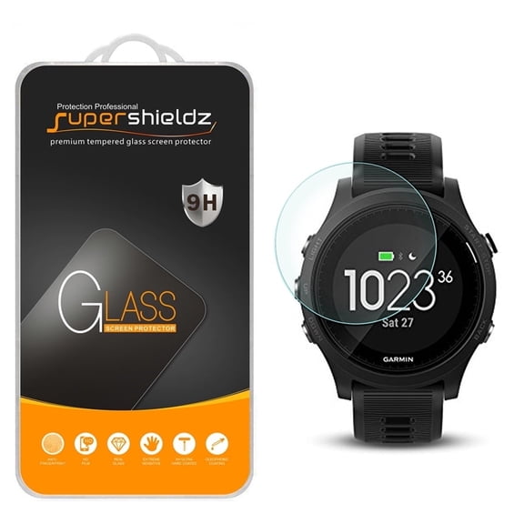 [1-Pack] Supershieldz for Garmin Fenix 8 / 8 Pro (Solar/Amoled) 47mm / Fenix E (47mm) / Garmin Forerunner 935 Tempered Glass Screen Protector, Anti-Scratch, Anti-Fingerprint, Bubble Free