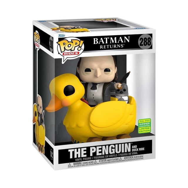¡Funko Pop! Batman regresa en exclusiva para Penguin and Duck Ride en 2022