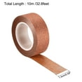 thumbnail image 2 of Uxcell Glitter Tape, Decorative Craft Tape Self Adhesive Stick 1.5cmx10m Orange, 2 of 5