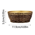 thumbnail image 3 of Feng Shui Wealth Position Bowl Pure Copper 415 Grams 0.92 Pounds Double Appearing Base Wealth Treasury With Wealth Inscription Desk Altar Sacred Decorat Desktop Ornament, 3 of 7