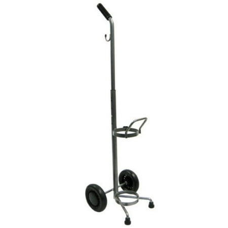 Oxygen Gas Cylinder Cabinet - Rolling 2 Two Wheel Oxygen Tank Cylinder Cart Carrier