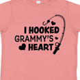 thumbnail image 4 of Inktastic I Hooked Grammy's Heart with Fishing Rod Boys or Girls Toddler T-Shirt, 4 of 5