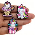 thumbnail image 5 of RV 20 Charms de Unicornio, Charms para Sandalias, Charms para Zuecos, Regalos de Navidad o Cumpleaños para Niñas y Niños Rojo Verde, 5 of 5