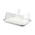 thumbnail image 4 of yotijay Dustproof Acrylic Cake Cover Bakery Display Case Clear Decorative Cake Tray Cake Square gold M, 4 of 9