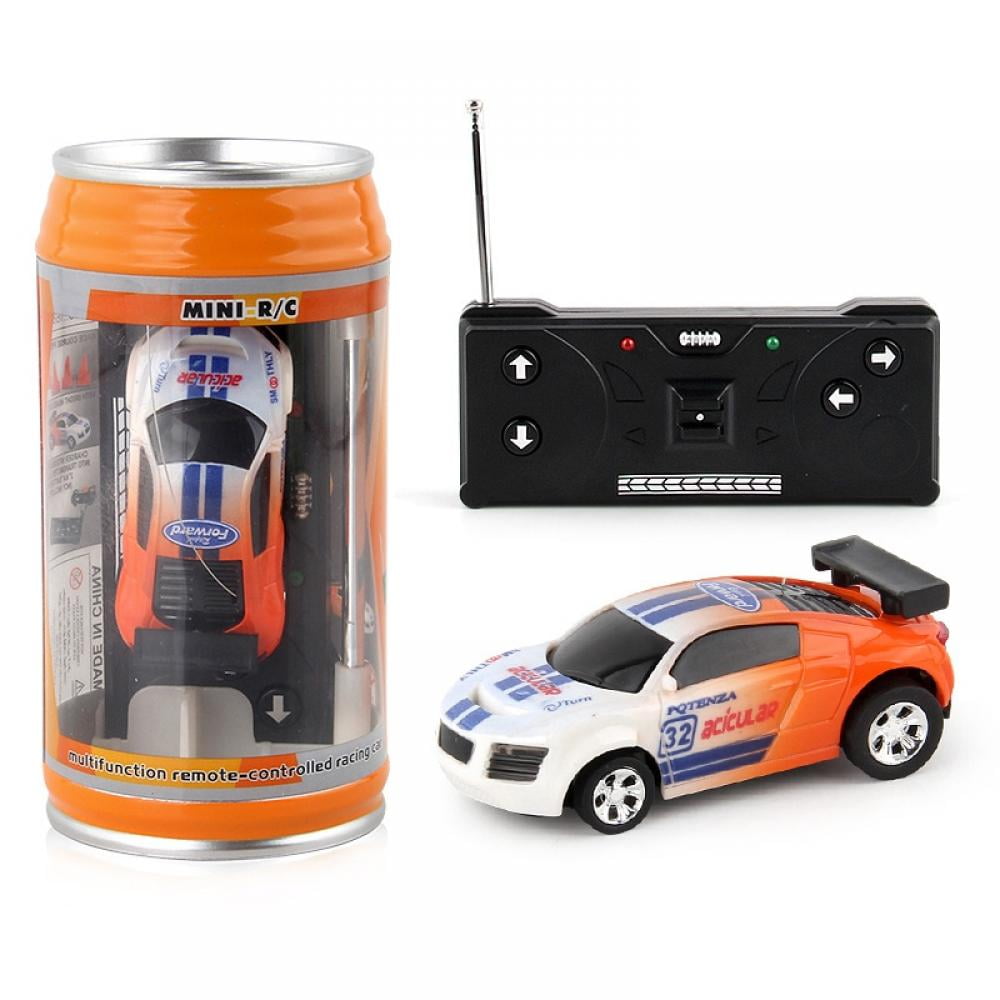 Details about   Micro Racing Car Coke Can Car Mini Speed RC Radio Remote Control Xmas Kids Toy 