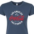 thumbnail image 3 of Coca-Cola - Since 1886 - Los Angeles California - Juniors Fitted Graphic T-Shirt, 3 of 5