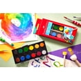 thumbnail image 4 of Faber-Castell Acuarelas Escolares 12 Colores Lavables para Niños y Manualidades, 4 of 4