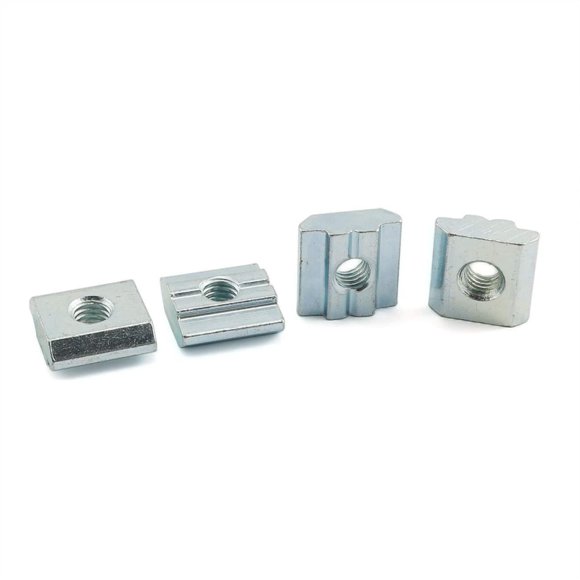 PZRT 8 Pcs Écrou Coulissant Série 40 4040 M6 pour Profil Extrusion Aluminium Série 4040 5050 Rainure 8mm 8 4040 Série M6