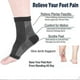 thumbnail image 4 of pairs of Tieberg orthopedic compression socks, orthopedic compression socks, orthopedic socks (black and white), 4 of 5