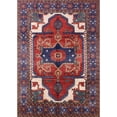 thumbnail image 1 of Ahgly Company Indoor Rectangle Mid-Century Modern Pink Persian Area Rugs, 2' x 4', 1 of 6