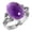 Amethyst, variant on Natural K2 Jasper Ring 925 Sterling Silver Handmade Jewelry