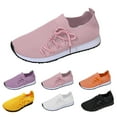 thumbnail image 2 of XIMIN Women Sneakers Walking Slip On Shoes Casual Lightweight Breathable Tennis Shoes Running Shoes Non Slip Work Shopping Travel Lightweight Casual Sneakers, 2 of 4