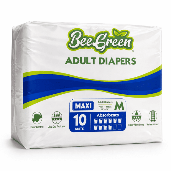 Pañales Para Adulto Absorbentes Y Cómodos Maxi M - Beegreen