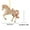 G, variant on RXIRUCGD Festive 2D Acrylic Christmas Pony Ornament - Holiday Tree Decoration with Detailed Design - Charming Winter Themed Home Decorations