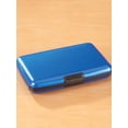 thumbnail image 4 of RFID Aluminum Credit Card Holder, Crushproof Design, Aluminum Design - Blue Design, Measures 4 1/4" Long x 3" Wide x 3/4" Deep, 4 of 6