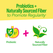 Culturelle Probiotics Kids Probiotic + Fiber Daily Ready-to-Mix Supplement, Digestive Regularity Support for Children, No Flavor Added, 60 Packets