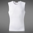 thumbnail image 4 of Men Ice Silk Tank Tops Underwear Male Bodyshaper Fitness Mesh Breathable top, 4 of 6