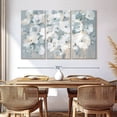 thumbnail image 3 of Elephant Stock Breezy Garden Wall Art - Horizontal Multi Panel Canvas - Living Room Wall Decor - Abstract Multi Panel - Blue And Beige Decor By Danhui Nai - 65" x 42", 3 of 8