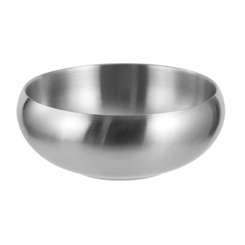 HOMEMAXS Stainless Steel Bowl Doublelayer Rice Bowl Korean Style Food