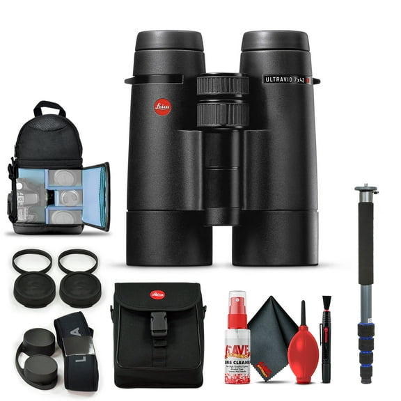 Leica 7x42 Ultravid HD-Plus Binoculars (40092)   Basic Bundle