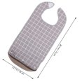 thumbnail image 2 of KAKOWELY 2Ud Baberos Para Mayores Con Protección Impermeable Y Recogemigas Desmontable, 2 of 6