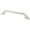 Brushed Nickel, variant on R. Christensen by Berenson 6070-1048-C 128 mm Center to Center Right Cabinet Pull, White