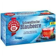 Teekanne Swedish Blueberries Tea - 20 tea bags- Made in Germany