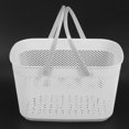 thumbnail image 3 of PENGXIANG Plastic Hand Basket Bathroom Storage Baskets with Handle Household Storage Tools Large Capacity, 3 of 8
