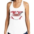thumbnail image 2 of Cereal Killer Tank Top Fitted Racerback Women's Large White, 2 of 5