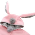 thumbnail image 4 of URMAGIC 1-6T Baby Girls Rabbit Ear Hooded Cloak Coat Fall Winter Outerwear, 4 of 7