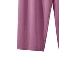 thumbnail image 5 of Samdudou Womens Capri Pants High Waisted Cropped Trousers Wide Band Flowy Lounge Bottoms Casual Athletic Yoga Activewear Stretchy Workout Daily Wear for Gym Training, 5 of 5