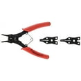 thumbnail image 3 of Performance Tool 1435 Interchangeable Head Snap Ring Pliers with Straight, 45 Degree and 90 Degree Angled Heads for Internal and External Use, 3 of 3