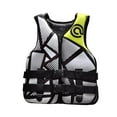 thumbnail image 3 of S SERENABLE Life Vest Breathable Adjustable Buoyancy Aid for Sailing Rafting green, 3 of 9