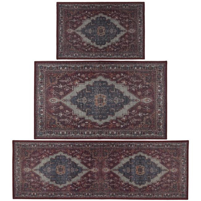 Layla 3 Piece Accent Rug Set - Walmart.com