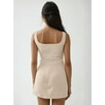 thumbnail image 4 of Fitted Mini Dress with Shorts, 4 of 5