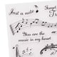 thumbnail image 4 of Sellos de letras con tema musical, sellos transparentes, duraderos, reutilizables, ligeros, transparentes, manualidades DIY para decoración, diario,, 4 of 9