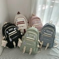thumbnail image 3 of School Bag High School Girl Large Capacity Backpack Fashion Junior High School Student Backpack Travel Backpack Leisure Bag, 3 of 8