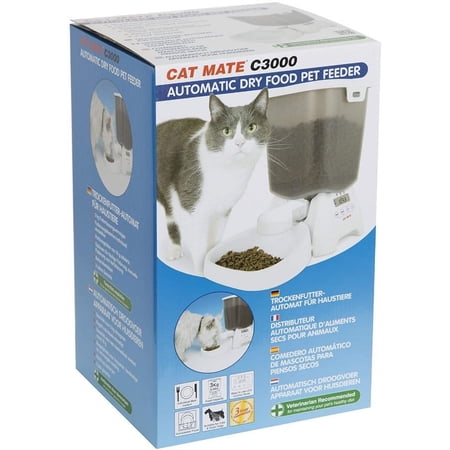 Cat Mate Automatic Dry Pet Food Feeder C3000- DS