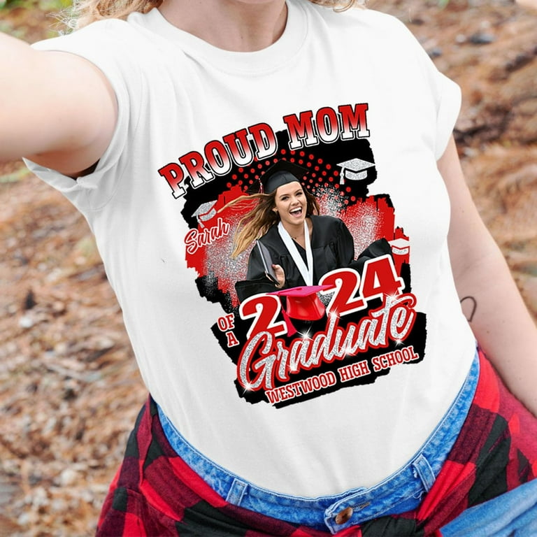 Personalized Graduation 2024 Shirt Proud Family of A Class of 2024